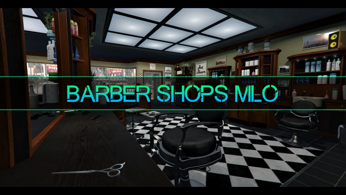 Barber Shops MLO – Fully Open Source | FiveM Ready